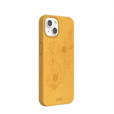 Pela Hive Edition Mobilskal iPhone 13 - Classic Honey