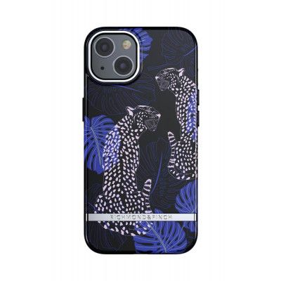 Richmond & Finch Blue Cheetah till iPhone 13