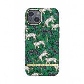 Richmond & Finch Grön Leopard till iPhone 13