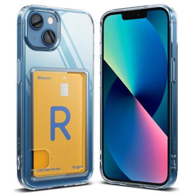 Ringke Fusion Korthållare Skal iPhone 13 - Transparent