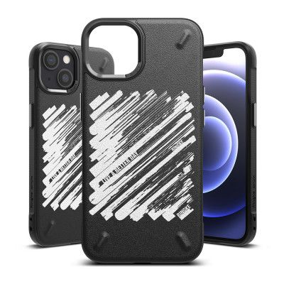 Ringke Onyx Paint Skal For iPhone 13 - Svart
