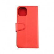 iPhone 13 Plånboksfodral med Extra Kortfack - Röd