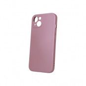 Skyddande metallskal för iPhone 13, rosa