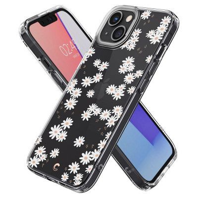 Spigen Cyrill Cecile Skal iPhone 13 - Vit Daisy