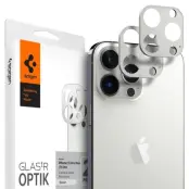 Spigen Optik.tr Linsskydd 2-Pack iPhone 13 Pro / 13 Pro Max - Silver