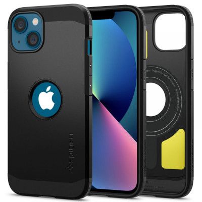 Spigen Tough Armor Magsafe Skal iPhone 13 - Svart