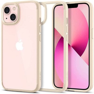 Spigen Ultra Hybrid Skal iPhone 13 - Sand Beige