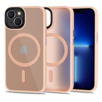 Tech-Protect iPhone 13/14 Mobilskal Magsafe Magmat - Matte Rosa