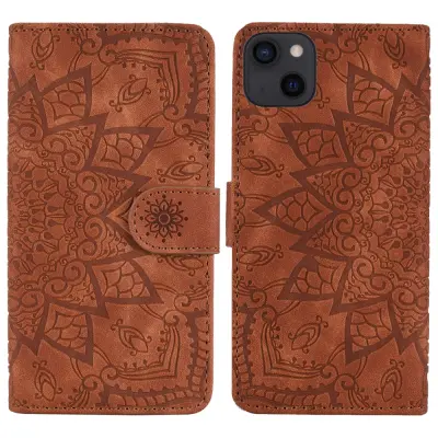 Trolsk Imprint Mandala Wallet (iPhone 13) - Svart