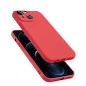 Tunt Mjukt Skal iPhone 13 - Röd
