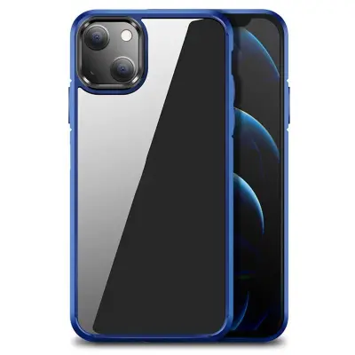 X-LEVEL iPhone 13 Mobilskal Anti-Collision TPU + PC Blå