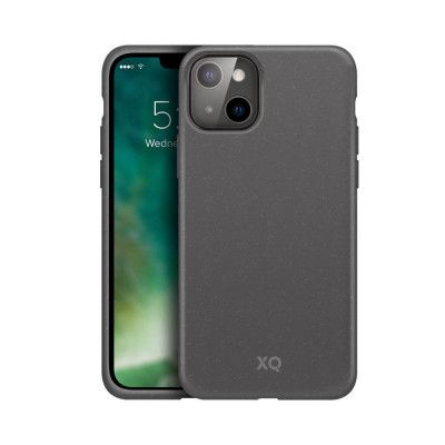 XQISIT Eco Antibakteriell Skal till iPhone 13 Mountain Grey