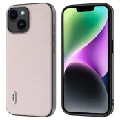 ABEEL iPhone 14 Plus Skal Glitter Vit PU Läder TPU Skydd