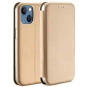 Beline iPhone 14 Plus Plånboksfodral Magnetic - Guld