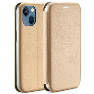 Beline iPhone 14 Plus Plånboksfodral Magnetic - Guld