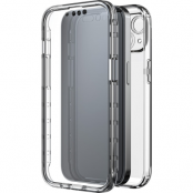 Black Rock 360° Glass Case iPhone 14 Plus - Transparent/Svart