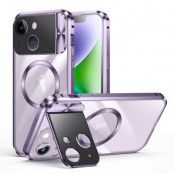 BOOM iPhone 14 Plus Mobilskal Magsafe Metall Frame - Lila