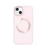 BOOM iPhone 14 Plus Skal Magsafe Liquid Silicone - Rosa