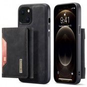 DG.MING iPhone 14 Plus Plånboksfodral M2 Detachable 2in1 - Svart