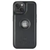 DG.MING Mobilskal till iPhone 14 Plus Anti-Fall Läder PC+TPU Svart