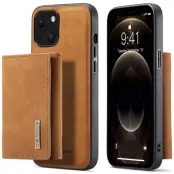 DG.MING M1 Series Mobilskal till iPhone 14 Plus 2-i-1 Magnetisk Brun