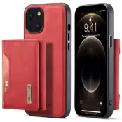 DG.MING M2 Series iPhone 14 Plus Skal Röd med Kickstand