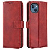 Flip Folio iPhone 14 Plus Plånboksfodral - Röd