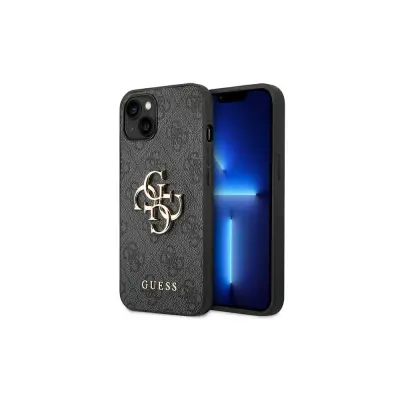 Guess 4G Big Metal Logo (iPhone 14 Plus) - Rosa