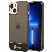 GUESS iPhone 14 Plus Skal Translucent - Svart
