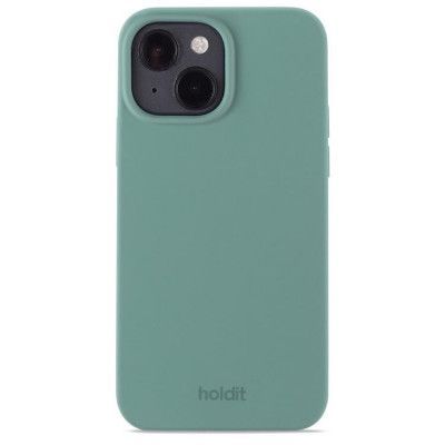 Holdit iPhone 14 Plus Skal Silicone - Moss Grön