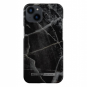 Ideal Of Sweden iPhone 14 Plus Skal Fashion - Svart Thunder Marble