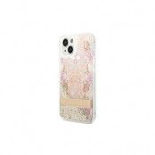 iPhone 14 Plus Guess Gold Paisley Glitter Hardcase