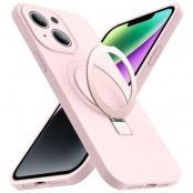 iPhone 14 Plus Mobilskal Magsafe Liquid Silikon - Rosa