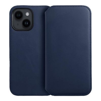iPhone 14 Plus Plånboksfodral Dual Pocket - Blå