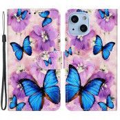 iPhone 14 Plus Plånboksfodral Folio Flip - Butterfly
