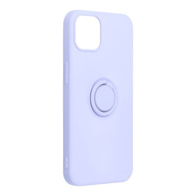 Forcell iPhone 14 Plus Skal Silikon Ring Violett