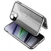 iPhone 14 Plus Skal Anti-Spy Metall - Silver