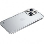 iPhone 14 Plus Skal Metall Slim - Silver