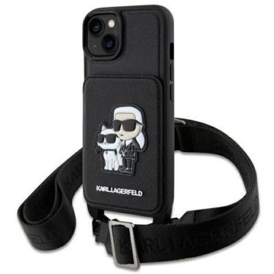 Karl Lagerfeld iPhone 14 Plus Halsbandsskal Crossbody