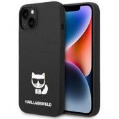 Karl Lagerfeld iPhone 14 Plus Skal Silicone Choupette Body - Svart