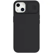 Nillkin CamShield Silicone Case (iPhone 14 Plus) - Blå