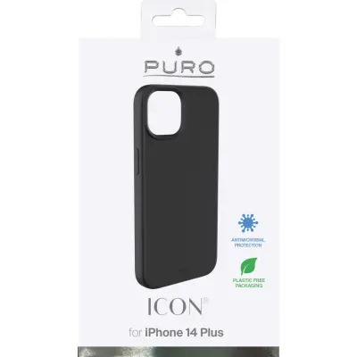 Puro Icon Cover (iPhone 14 Plus) - Ljusrosa