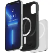 Puro Icon Mag Cover (iPhone 14 Plus) - Ljusrosa