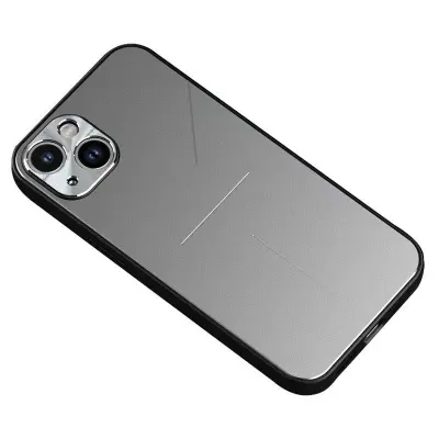 R-JUST RJ-52 Ultra Slim Mobilskal iPhone 14 Plus Aluminium TPU Silver