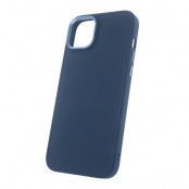 Satin Skal iPhone 14 Plus Mörkblå Skyddande Elegant