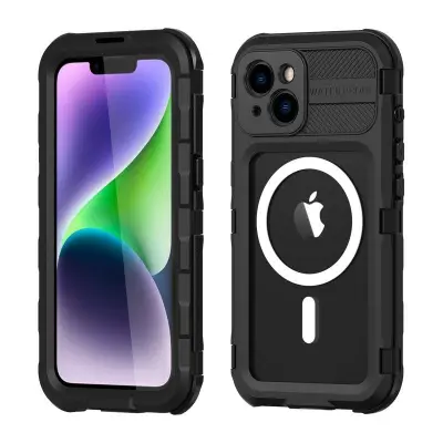 SHELLBOX M Series iPhone 14 Plus Skal IP68 Vattentät Svart