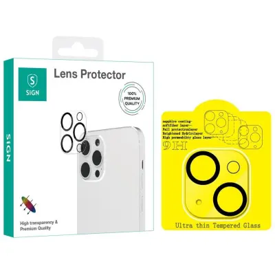 SiGN Lens Protector Tempered Glass (iPhone 14/14 Plus)