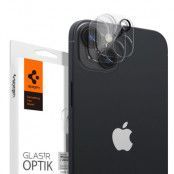 Spigen [2-PACK] iPhone 14/14 Plus Linsskydd Härdat glas Optik.tr - Clear