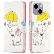 Trolsk Cute Elephant Wallet (iPhone 14 Plus)