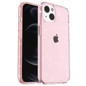 Trolsk Glittery Hard Case (iPhone 14 Plus) - Rosa